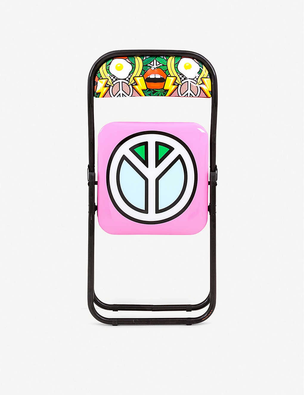 SELETTI Peace Metal And PVC Folding Chair 46cm None 5 SELETTI Peace Metal And PVC Folding Chair 46cm None - Imagen 3