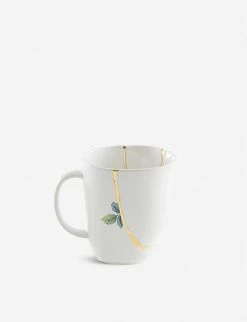 SELETTI Kintsugi N1 Porcelain Mug