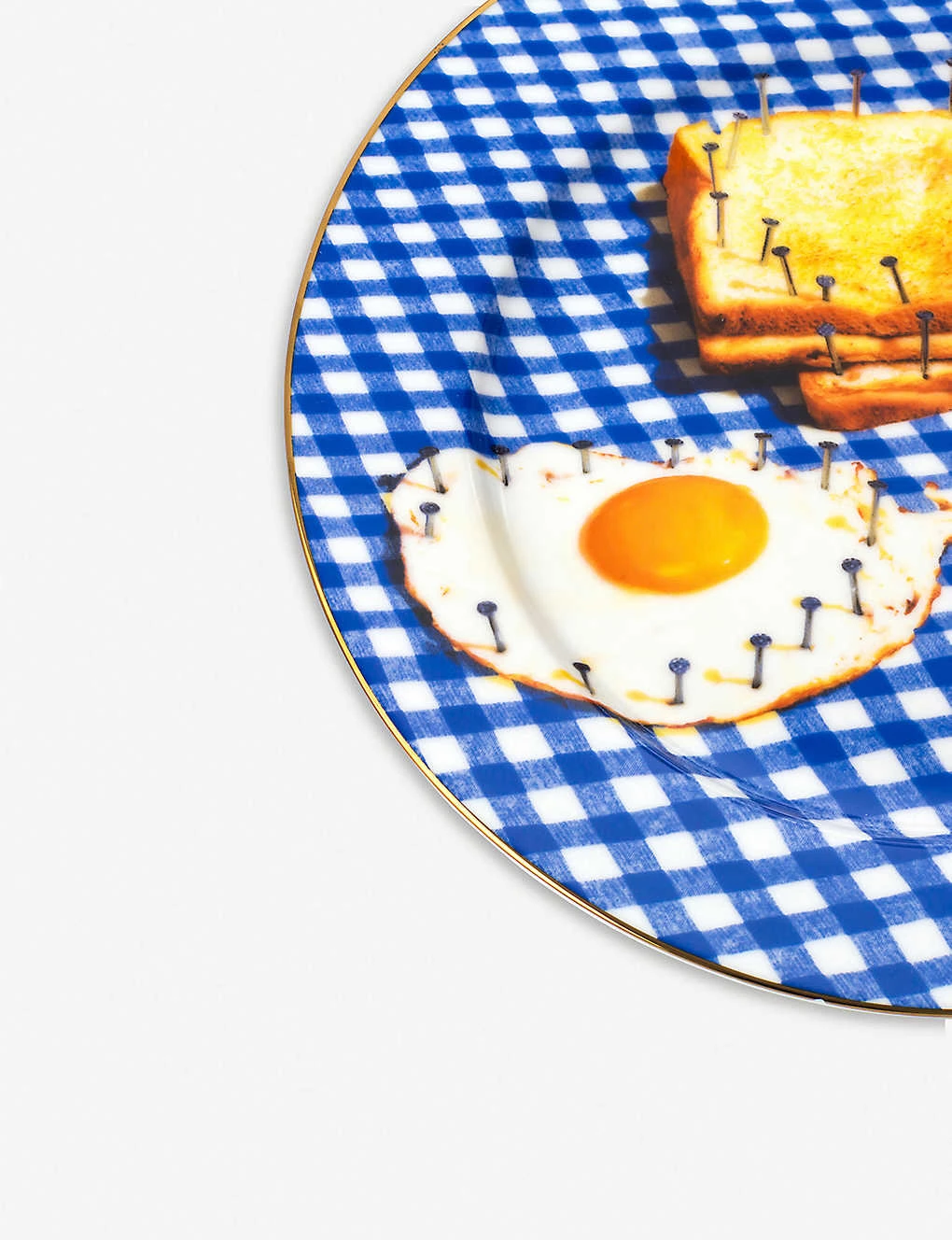 SELETTI Toiletpaper Breakfast Print Porcelain Plate 27cm 4 SELETTI Toiletpaper Breakfast Print Porcelain Plate 27cm - Imagen 2