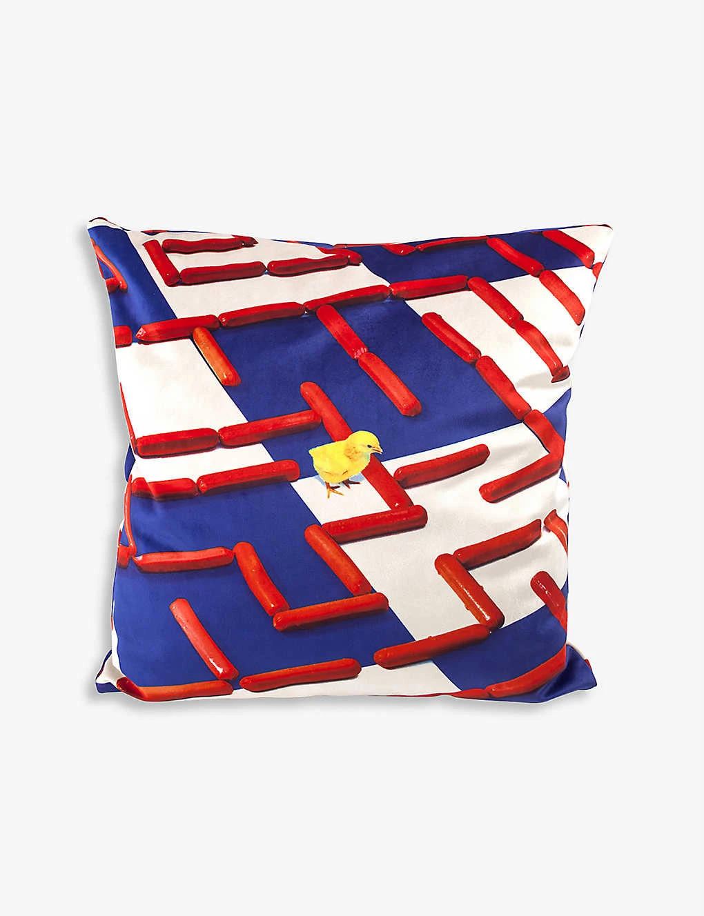 Seletti Wears TOILETPAPER Labyrinth Cushion Cover 50cm X 50cm 3 Seletti Wears TOILETPAPER Labyrinth Cushion Cover 50cm X 50cm