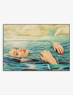 Seletti X TOILETPAPER Sea Girl Recycled-polyester Rug 200cm X 280cm