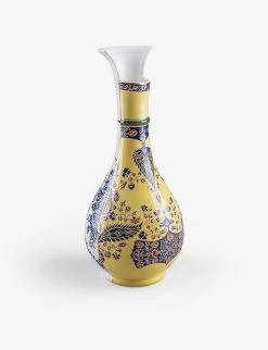 SELETTI Hybrid Chunar Abstract-pattern Bone-china Porcelain Vase