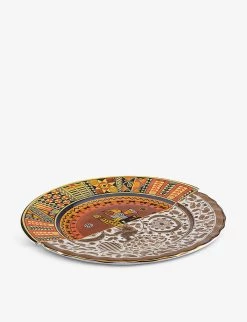 SELETTI Hybrid Milta Porcelain Dinner Plate 27.5cm