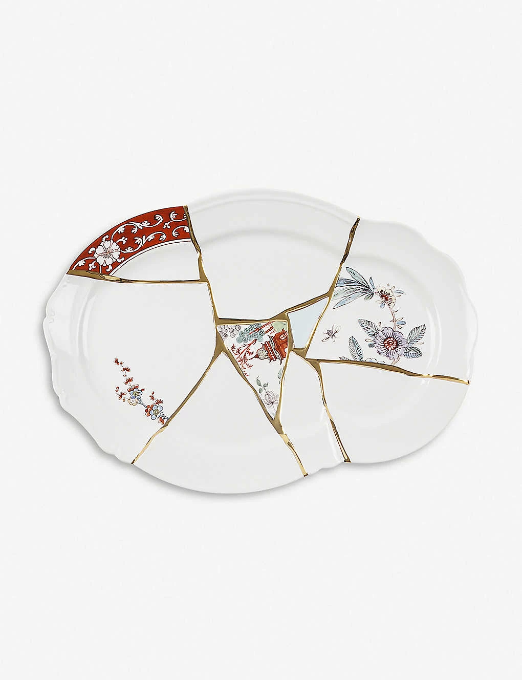 SELETTI Kintsugi Porcelain Tray 4 SELETTI Kintsugi Porcelain Tray - Imagen 2
