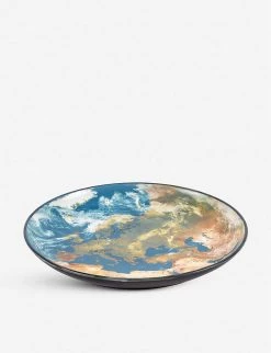 Seletti X Diesel Living Cosmic Diner Earth Porcelain Dinner Plate 32cm