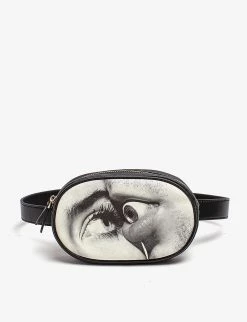 Seletti Wears TOILETPAPER Eye & Mouth Waist Bag For Womens