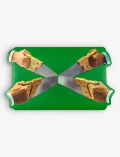 Seletti Wears TOILETPAPER Saws Cork Placemat 45cm X 35.8cm