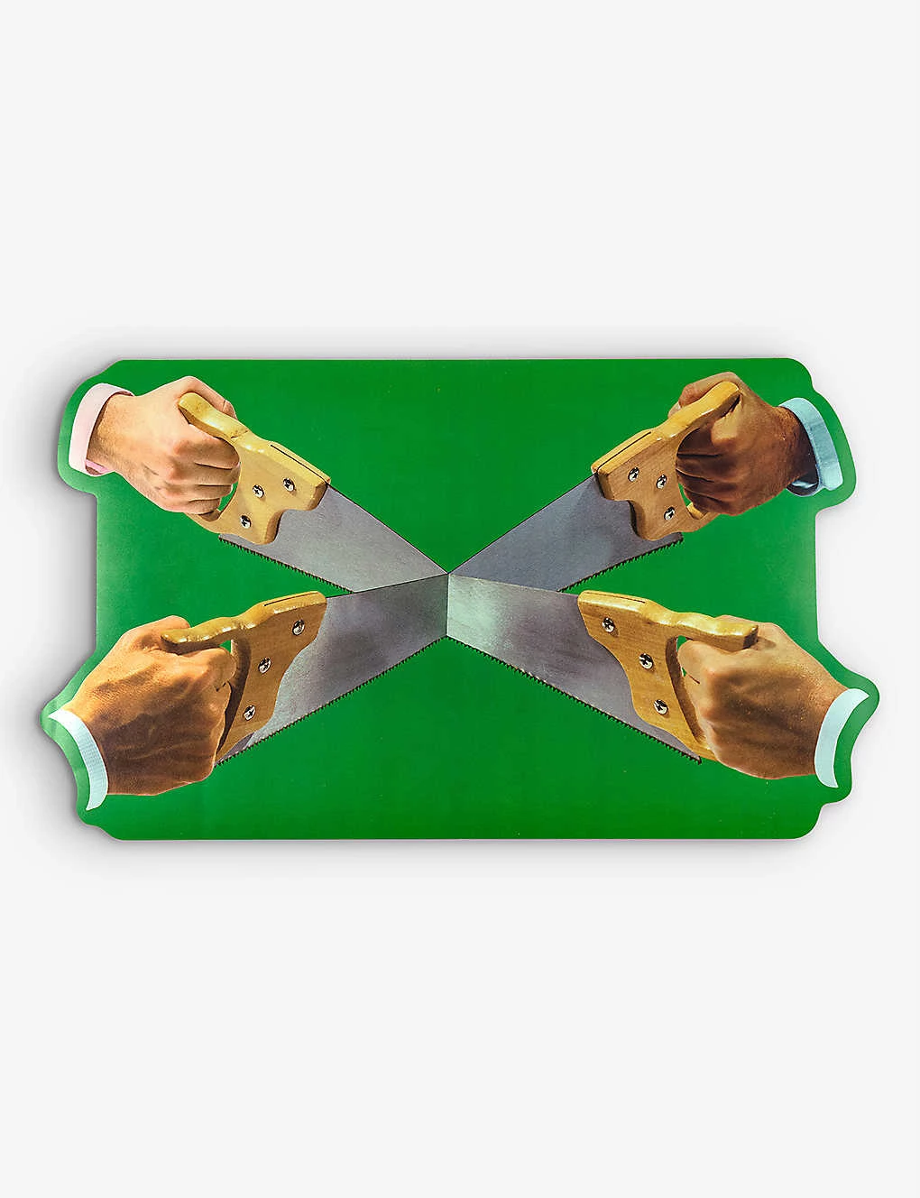 Seletti Wears TOILETPAPER Saws Cork Placemat 45cm X 35.8cm 3 Seletti Wears TOILETPAPER Saws Cork Placemat 45cm X 35.8cm