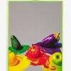 SELETTI Vegetables Glass Mirror 23cm X 17.5cm