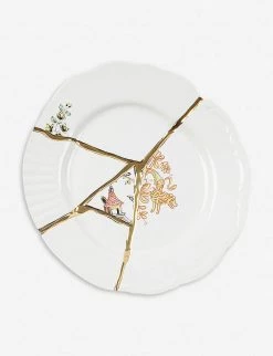 SELETTI Kintsugi N2 Porcelain And 24ct Gold Fruit Plate 21cm -SELETTI Cheap Deals unnamed file 701