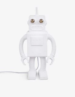 SELETTI Marcantonio Porcelain Robot Lamp 40.5cm