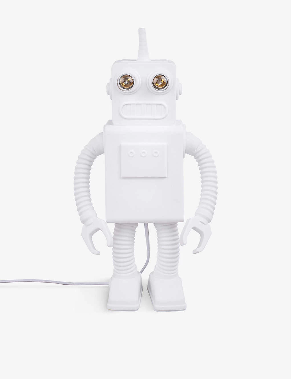 SELETTI Marcantonio Porcelain Robot Lamp 40.5cm 3 SELETTI Marcantonio Porcelain Robot Lamp 40.5cm