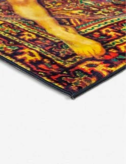 SELETTI Lady On Carpet Woven Rug 280 X 184 Cm