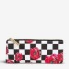 Seletti Wears Toiletpaper Floral-print Faux-leather Pencil Case 21cm X 9cm
