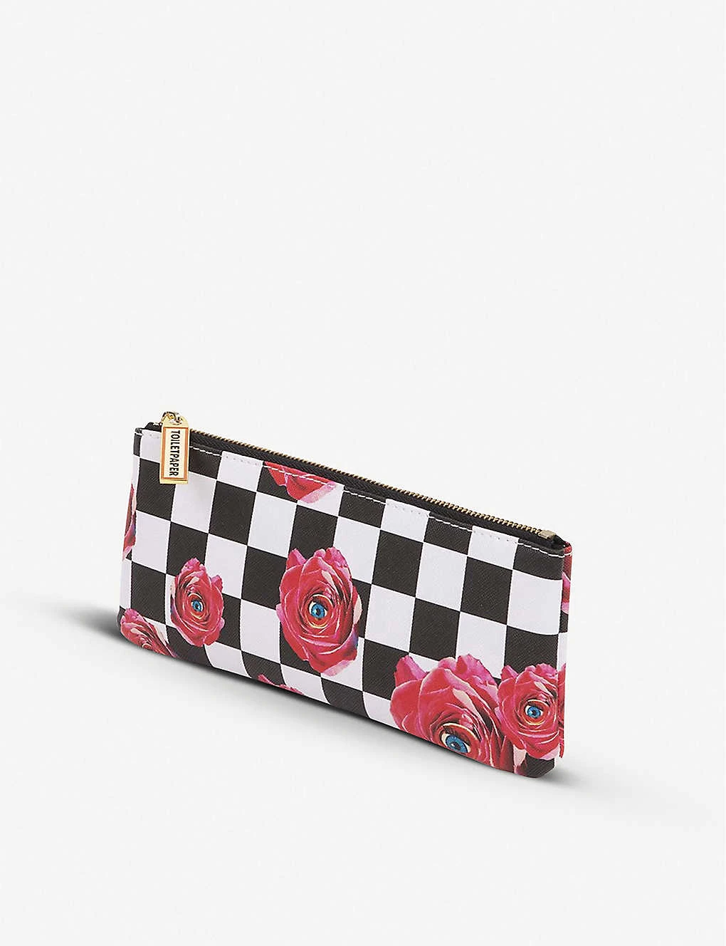 Seletti Wears Toiletpaper Floral-print Faux-leather Pencil Case 21cm X 9cm 4 Seletti Wears Toiletpaper Floral-print Faux-leather Pencil Case 21cm X 9cm - Imagen 2