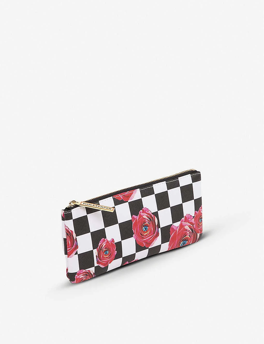Seletti Wears Toiletpaper Floral-print Faux-leather Pencil Case 21cm X 9cm 6 Seletti Wears Toiletpaper Floral-print Faux-leather Pencil Case 21cm X 9cm - Imagen 4