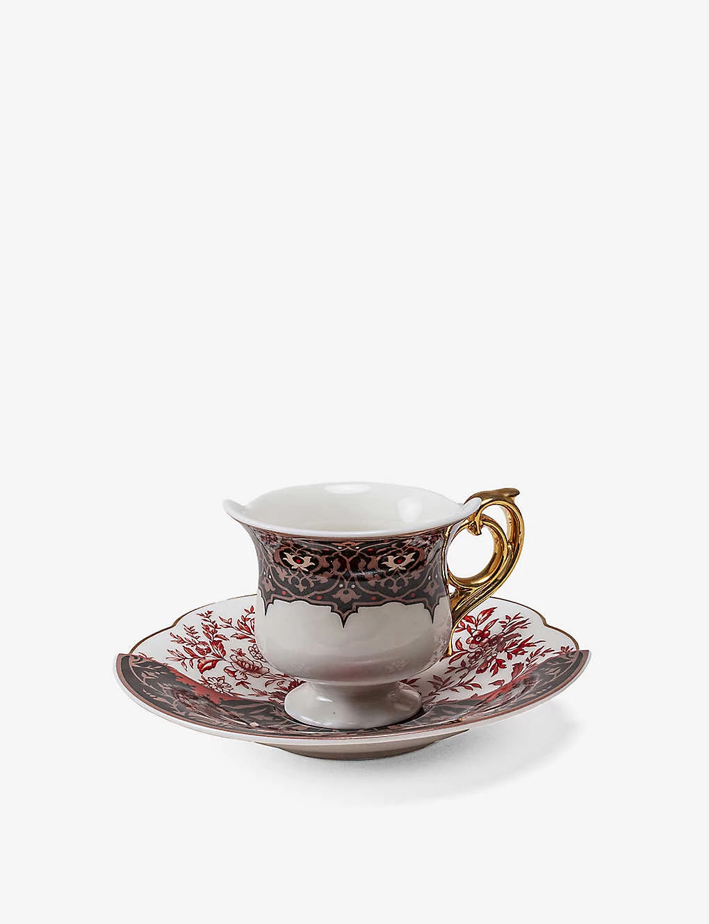 SELETTI Hybrid Sagala Porcelain Coffee Cup And Saucer 5 SELETTI Hybrid Sagala Porcelain Coffee Cup And Saucer - Imagen 3