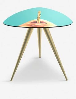 SELETTI Drill Side Table 48cm