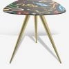 SELETTI Snakes Wooden Side Table 48cm