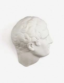 SELETTI Male Head Porcelain Decoration 37cm