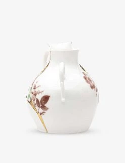 SELETTI Kintsugi Porcelain And Gold-plated Vase 18cm 8 SELETTI Kintsugi Porcelain And Gold-plated Vase 18cm -SELETTI Cheap Deals unnamed file 82