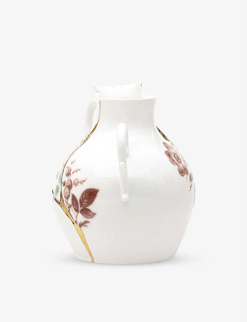 SELETTI Kintsugi Porcelain And Gold-plated Vase 18cm 5 SELETTI Kintsugi Porcelain And Gold-plated Vase 18cm - Imagen 3