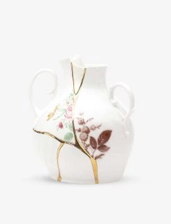 SELETTI Kintsugi Porcelain And Gold-plated Vase 18cm 9 SELETTI Kintsugi Porcelain And Gold-plated Vase 18cm -SELETTI Cheap Deals unnamed file 83
