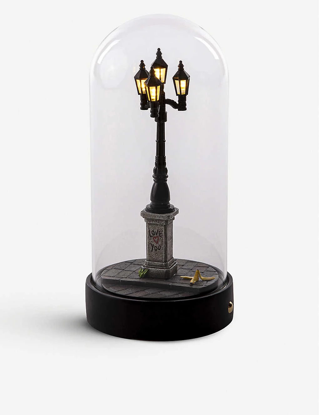 SELETTI My Little Corner Glass And Resin Table Lamp 22cm 4 SELETTI My Little Corner Glass And Resin Table Lamp 22cm - Imagen 2