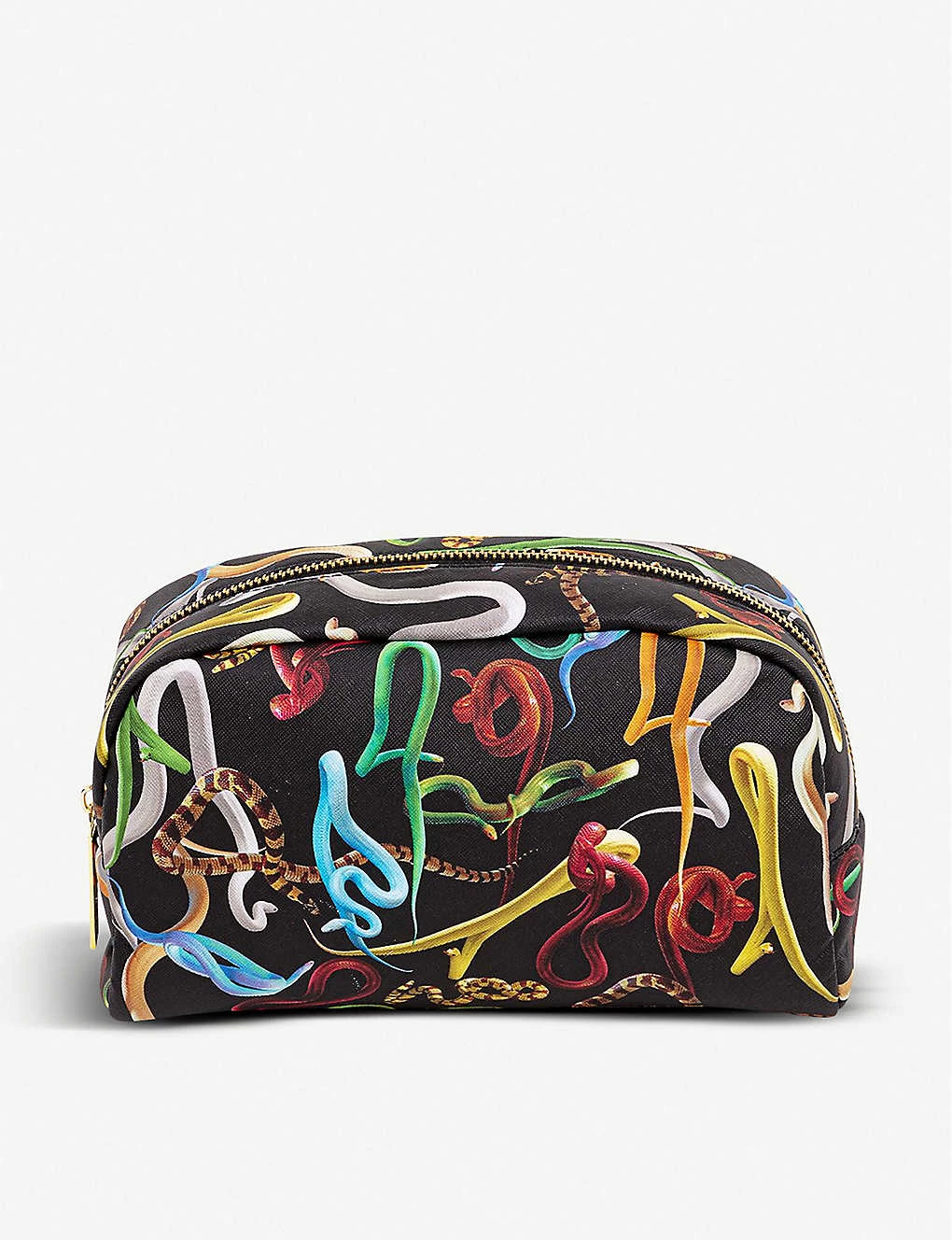 Seletti Wears Toiletpaper Sh*t Snake-print Faux-leather Beauty Case 3 Seletti Wears Toiletpaper Sh*t Snake-print Faux-leather Beauty Case