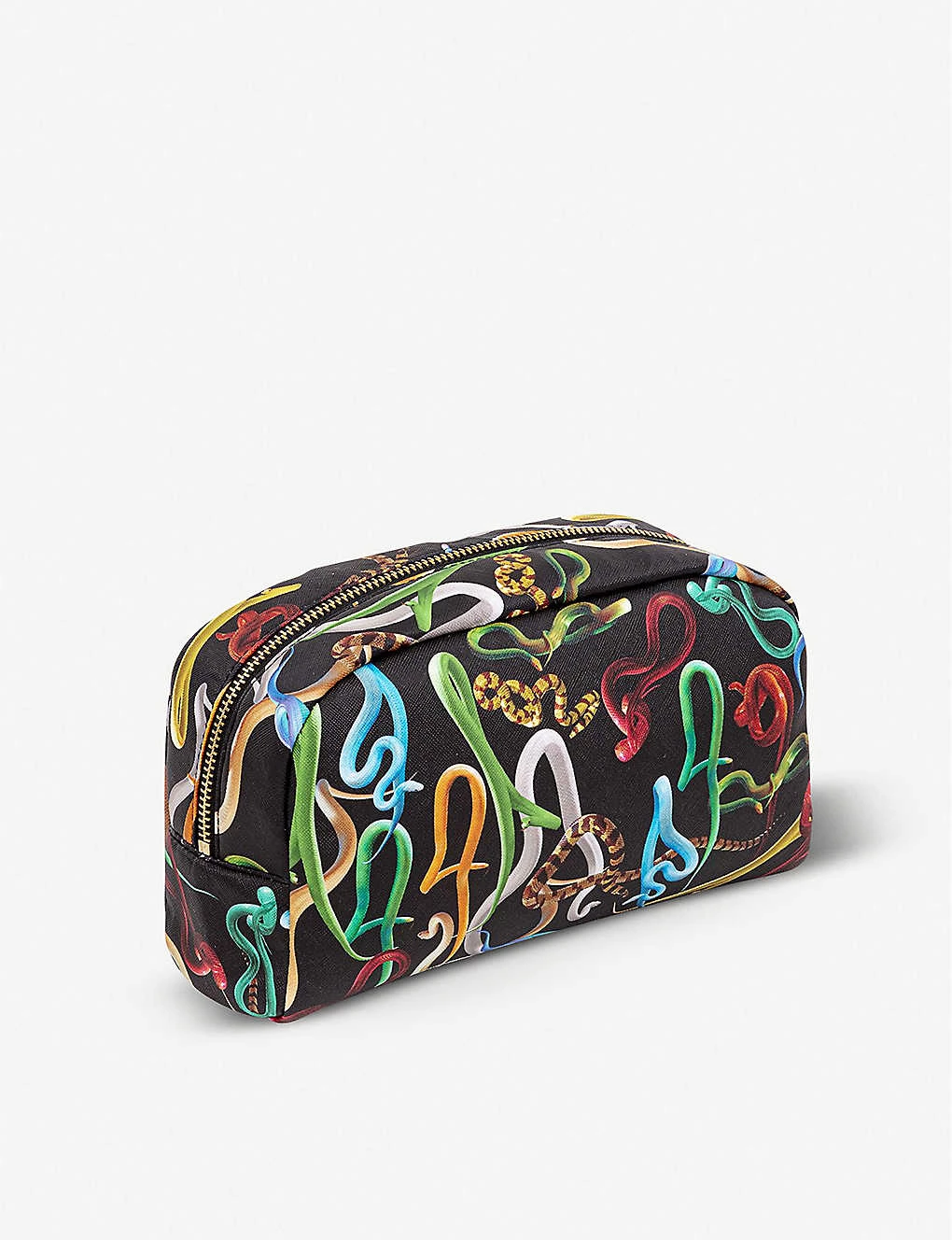 Seletti Wears Toiletpaper Sh*t Snake-print Faux-leather Beauty Case 4 Seletti Wears Toiletpaper Sh*t Snake-print Faux-leather Beauty Case - Imagen 2