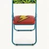 SELETTI Blow Metal And PVC Folding Chair 46cm None
