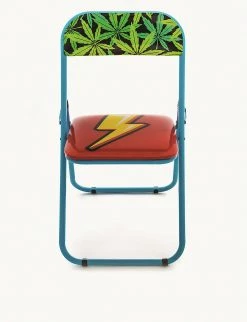 SELETTI Blow Metal And PVC Folding Chair 46cm None