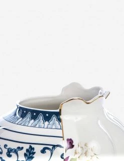 SELETTI Hybrid Melania Bone China Porcelain Vase 23cm