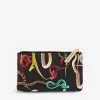 Seletti Wears Toiletpaper Snake-print Faux-leather Case 15cm X 9cm