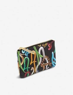 Seletti Wears Toiletpaper Snake-print Faux-leather Case 15cm X 9cm -SELETTI Cheap Deals unnamed file 895