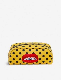 Seletti Wears Toiletpaper Sh*t-print Faux-leather Case 20cm X 7cm -SELETTI Cheap Deals unnamed file 898
