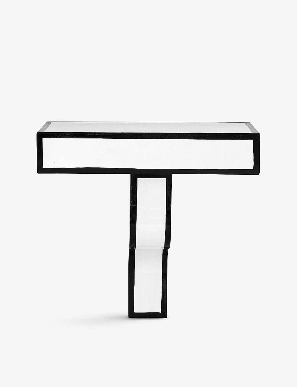 SELETTI Cut 'N' Paste Contrast-trim Recycled-cardboard Shelf 26cm 3 SELETTI Cut 'N' Paste Contrast-trim Recycled-cardboard Shelf 26cm