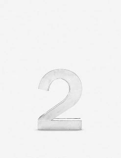 SELETTI Metalvetica 2 Aluminium Number