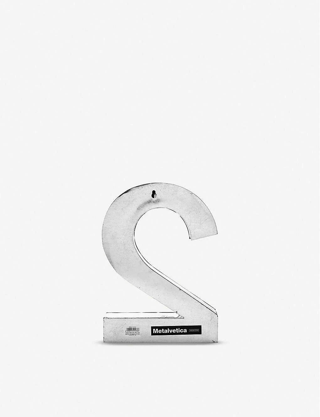 SELETTI Metalvetica 2 Aluminium Number 4 SELETTI Metalvetica 2 Aluminium Number - Imagen 2