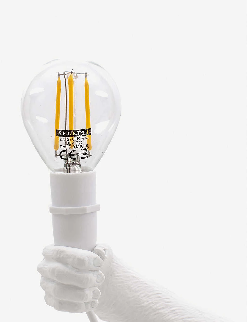 SELETTI Monkey Resin Outdoor Lamp 80cm 6 SELETTI Monkey Resin Outdoor Lamp 80cm - Imagen 4